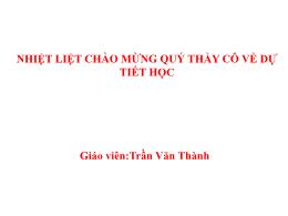 Bài giảng Sinh học 8 - Bài 9: Cấu tạo và tính