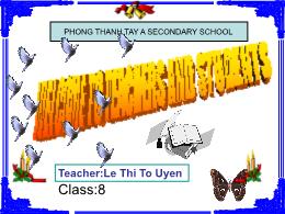 Bài giarg Tiếng Anh 8 - Unit 13: Festivals (L