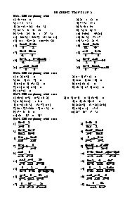 Bài tập ôn tập Covid 19 các môn Khối 8 - Lần 