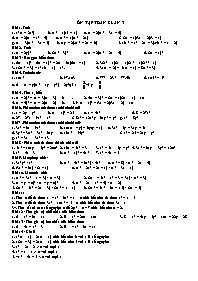 Bài tập ôn tập Covid 19 các môn Khối 8 - Lần 