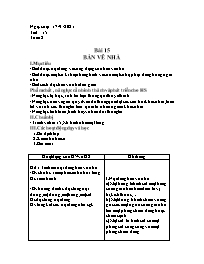 Giáo án Công nghệ 8 - Tuần 8 - Năm học 2021-2