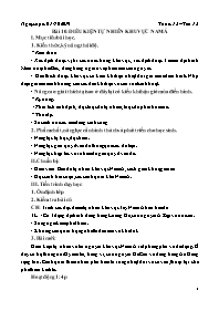 Giáo án Địa lí 8 - Tiết 12, Bài 10: Điều kiện