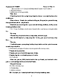 Giáo án Địa lí 8 - Tiết 13, Bài 11: Dân cư và đặc điểm kinh tế khu vực Nam Á - Năm học 2019-2020
