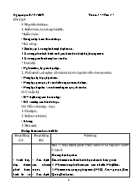 Giáo án Địa lí 8 - Tuần 17, Tiết 17: Ôn tập - Năm học 2019-2020