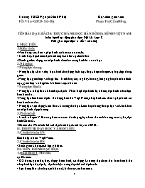 Giáo án Địa lí 8 - Tuần 25 - Năm học 2020-202