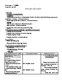 Giáo án Địa lí 8 - Tuần 9 - Năm học 2020-2021