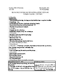 Giáo án Địa lí Lớp 7+8 - Tuần 28 - Tô Phụng H