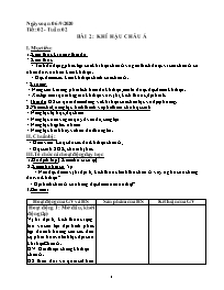 Giáo án Địa lí Lớp 8 - Tuần 2, Bài 2: Khí hậu