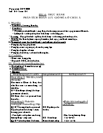 Giáo án Địa lí Lớp 8 - Tuần 4 - Năm học 2020-