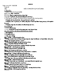 Giáo án GDCD 8 - Tuần 8 - Năm học 2020-2021