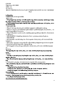 Giáo án GDCD Lớp 8 - Tiết 21, Bài 15: Phòng n