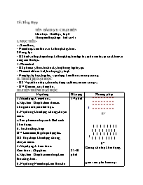 Giáo án Giáo dục thể chất 8 - Tuần 21