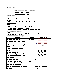 Giáo án Giáo dục thể chất 8 - Tuần 28