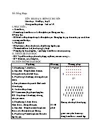 Giáo án Giáo dục thể chất 8 - Tuần 30 - Năm h