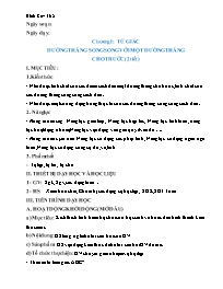 Giáo án Hình học 8 (CV5512)