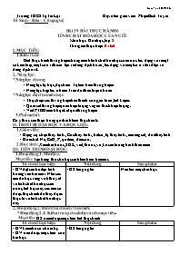 Giáo án Hóa học 8 - Tuần 30-32 - Năm học 2020