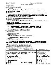 Giáo án Hóa học 8 - Tuần 7 - Năm học 2020-202