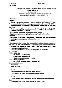 Giáo án Lịch sử 8 - Bài 26: Phong trào kháng 