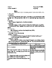 Giáo án Lịch sử 8 - Tuần 2 - Năm học 2021-202