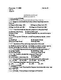 Giáo án Lịch sử 8 - Tuần 27 - Năm học 2021-20