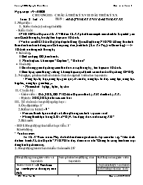 Giáo án Lịch sử 8 - Tuần 8 - Năm học 2020-202