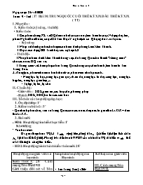 Giáo án Lịch sử Lớp 8 - Tuần 9 - Năm học 2020