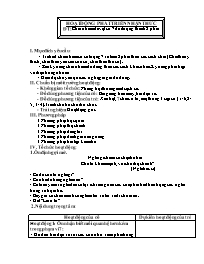 Giáo án Mầm non Lớp Lá - Đề tài: Chia nhóm đồ