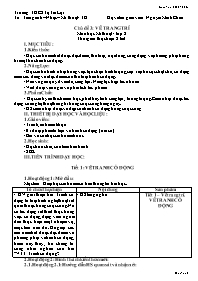 Giáo án Mĩ thuật 8 - Chủ đề 3: Vẽ trang trí -