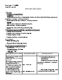 Giáo án môn Địa lí 8 - Tuần 9 - Năm học 2020-