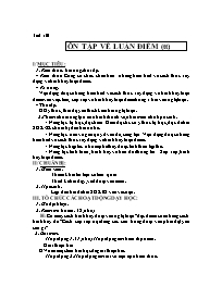 Giáo án môn Ngữ văn 8 - Tuần 28 - Trường THCS