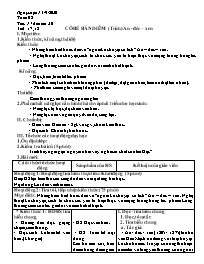 Giáo án môn Ngữ văn 8 - Tuần 5, Tiết 17-20 - 