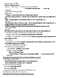 Giáo án môn Ngữ văn 8 - Tuần 8, Tiết 29-32 -