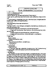 Giáo án môn Ngữ văn Lớp 8 - Tuần 2 - Năm học