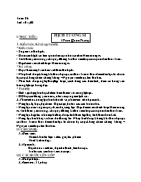 Giáo án môn Ngữ văn Lớp 8 - Tuần 26