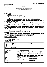 Giáo án Nâng cao Vật lí 8 - Tiết 5+6: Bài tập
