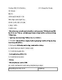 Giáo án Ngữ văn 8 - Tiết 129+130, Bài 32: Tổn