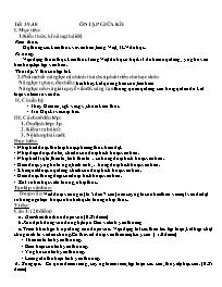 Giáo án Ngữ văn 8 - Tiết 30+40: Ôn tập giữa h