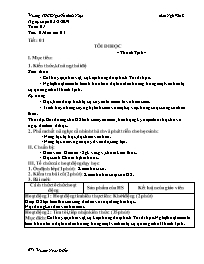 Giáo án Ngữ văn 8 - Tuần 1, Tiết 1-4 - Năm họ