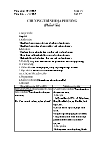 Giáo án Ngữ văn 8 - Tuần 15 - Năm học 2019-20