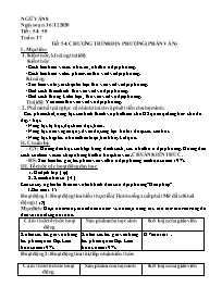 Giáo án Ngữ văn 8 - Tuần 17, Tiết 54-58 - Năm