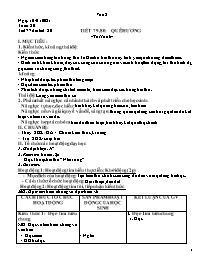 Giáo án Ngữ văn 8 - Tuần 20 - Năm học 2020-20