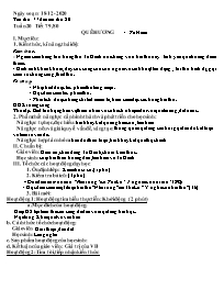 Giáo án Ngữ văn 8 - Tuần 20, Tiết 77-80 - Năm