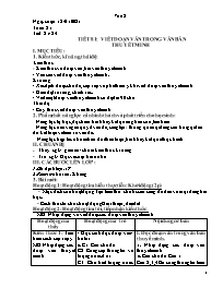 Giáo án Ngữ văn 8 - Tuần 21, Tiết 81-84 - Năm