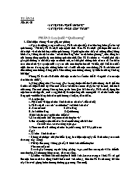 Giáo án Ngữ văn 8 - Tuần 24, Tiết 29+30: Luyệ
