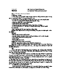 Giáo án Ngữ văn 8 - Tuần 25, Tiết 31+32: Ôn t