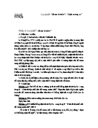 Giáo án Ngữ văn 8 - Tuần 28, Tiết 37+38: Luyệ