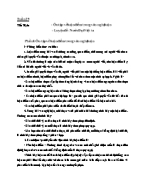 Giáo án Ngữ văn 8 - Tuần 29, Tiết 39+40: Ôn t