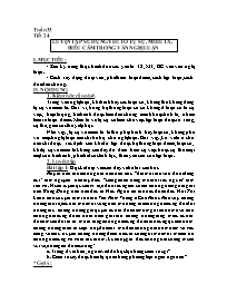 Giáo án Ngữ văn 8 - Tuần 33, Tiết 24: Luyện t