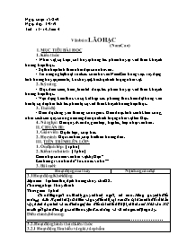 Giáo án Ngữ văn 8 - Tuần 4 - Năm học 2019-202