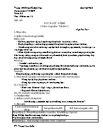 Giáo án Ngữ văn 8 - Tuần 5, Tiết 9-12 - Năm h